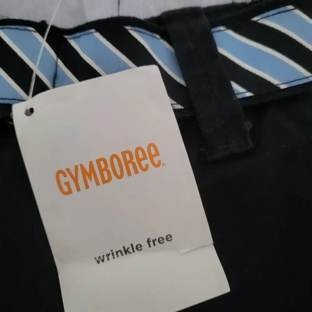 10 New Gymboree navy flat front pants